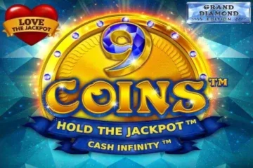 25058 9 coins grand diamond edition love the jackpot